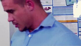 Kinky Manager Fucks Worker With Fat Dildo In Uniform