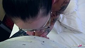 Skinny Mature German Stella Star Fucks in Hotel