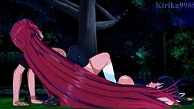 Asuka And Homura Share Intense Lesbian Play In Senran Kagura Hentai