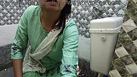 indian beauty gets naughty with stepson alone at home for wild fun