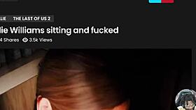 Horny Juno and Ellie fuck ass to ass in tight Mass Effect action