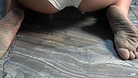 want to see this curvy latina's dirty feet and pissing fetish?
