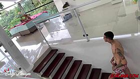 Tattooed Pornstar Fucks Novinha Delicia Dluquinhaa and Andrehot