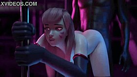 3d overwatch hentai creampie animation.