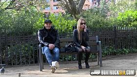 Beautiful Blonde Piaff's Rebound Sex In Public Park