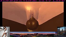 jonnystone meets latina model in 3d