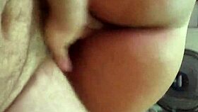 hot bitch orgasms from double vaginal and anal fisting