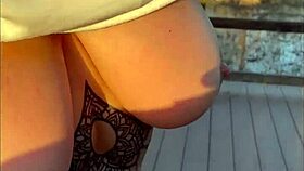 Stopped At The Park To Video My Slut Wife Fuck Her In My Man Cave After