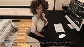 big city pleasures 11 jessy is so good with her feet that john cums all over her chest