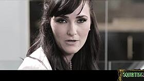 Pussylicked Beauty Squirts After Intense Fingering And Muff Diving In Glamour Couple Scene