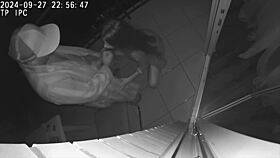 Watch the cheating wife and her friend fucking on the hotel balcony