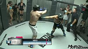 Mofozo Com - Model With Gigantic Tits Gets Fucked