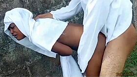 Ijeoma Bush Fuck With Strange Man In Outdoor Curvy Scene