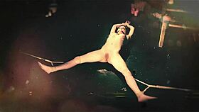 rope bondage teen 18+ slapped and punished in sensual bdsm training?