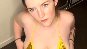 look down at my huge tits and big ass