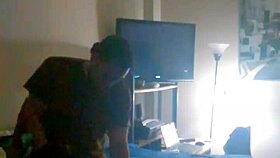 why is this sexy latina cheating in socks?