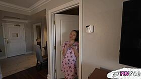 getting comforted by my stepdaughter after being fired