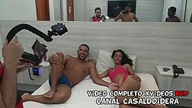 Young Filipina in family scene