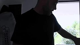 young LATINA apolonia LAPIEDRA BLOWS before ANAL!