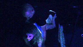 carrie b's blacklight party with extreme fun