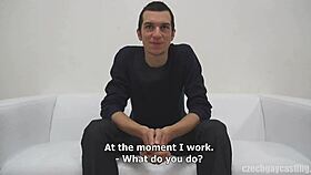 David's gay casting blowjob is hot 🔥