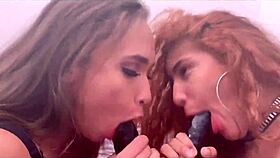 Wow, Venus Aphrodite bangs a huge BBC with Briana Moon!