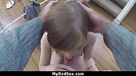 yo, stepfather showing stepdaughter how to respect elders today