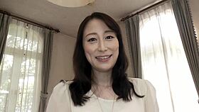 Asian Housewife Gets Cheating Handjob Cunilingus