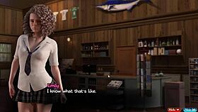 in treasure of nadia, sexy milf massages my cock