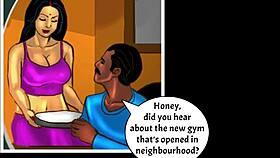i'm watching savita bhabhi videos, episode 30, it's a sexy indian cartoon.