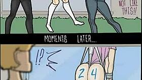 cartoon girl wedgie compilation 1