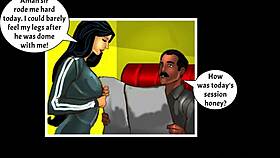 i'm watching savita bhabhi videos, episode 30, it's a sexy indian cartoon.