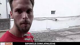 Latino Renovator Sucks Cock As Extra Service