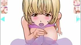 aokk anime girl in cartoon game adventure