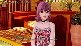 hey, check out this harem hotel game with anime hentai action