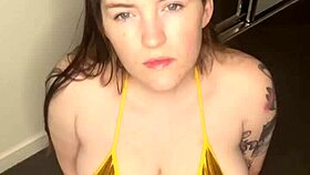 look down at my huge tits and big ass