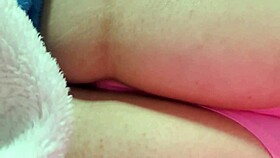 Pornstar enjoys a big cock massage session.