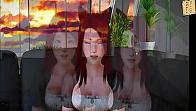 my new family episode with big tits redhead