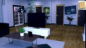 being a dik chick route 29 exploring isabella's house after night out 😏