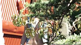 Beautiful Babe Pussyfucked Hard in Doggystyle by European Stud