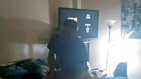 why is this sexy latina cheating in socks?