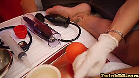 Asian twink barebacks hairy stud hard!