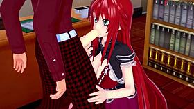 rias gremory and akeno ask me in hs dxd ntr madness.
