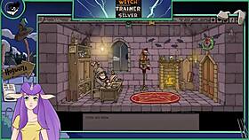 Witch Trainer Silver Part 14: Asian Brunette With Big Tits In Hentai Action