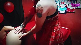 tetona enjoys some relaxing moments on valentine's day