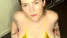 look down at my huge tits and big ass