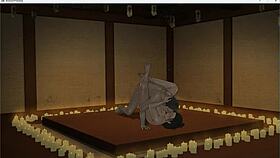 Scenes from Tenants of the Dead hentai game