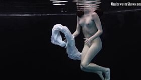 Andrejka Performs Astonishing Underwater Moves In Bikini At Pool