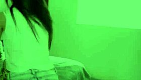 Tattooed Stepteen Scissoring With Busty Milf