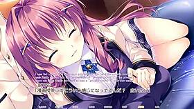 hime and otome in love route scene with subtitles